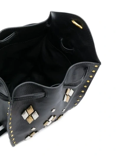 Shop Isabel Marant Radja Bucket Bag In Black Dore