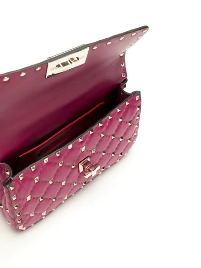 Shop Valentino Rockstud Crossbody Bag In Pink