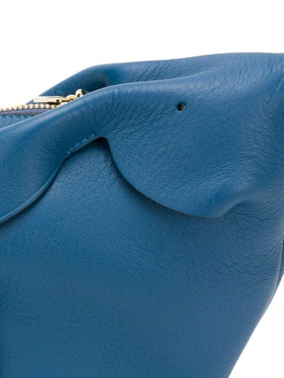 Shop Loewe Bunny Mini Bag In Blue