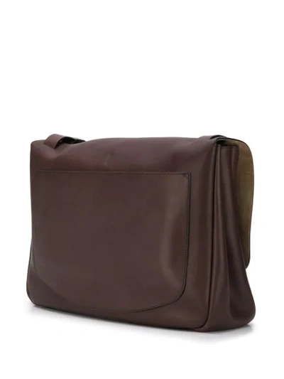 Shop The Row Mail Shoulder Bag In Brown