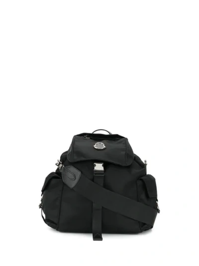 Shop Moncler Large Dauphine Backpack In Black