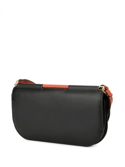 Shop Loewe Mini Saddle Bag In Orange