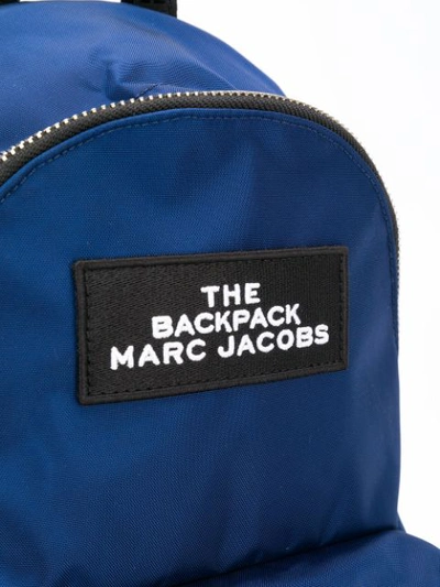 Shop Marc Jacobs The Medium Backpack In Blue