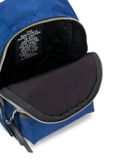 Shop Marc Jacobs The Medium Backpack In Blue