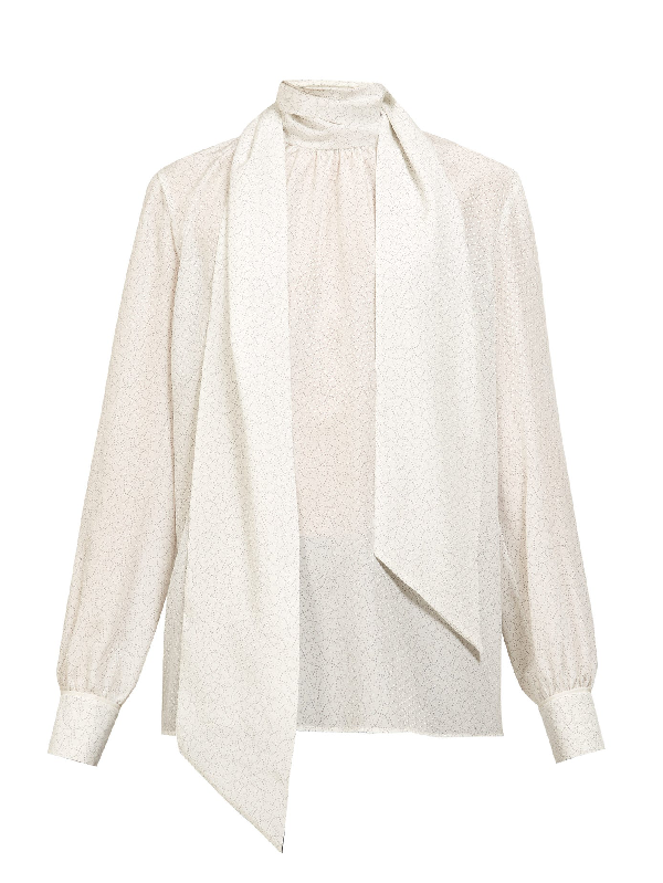fendi white blouse