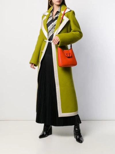 Shop Valentino Vsling Shoulder Bag In Orange