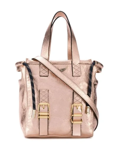 Shop Zadig & Voltaire Bianca Nano Mini Bag In Pink