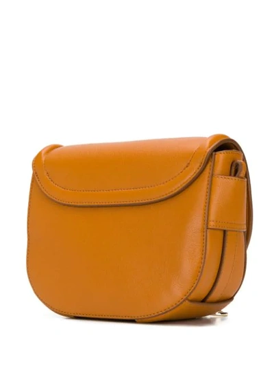 Shop See By Chloé Mara Shoulder Bag In Brown