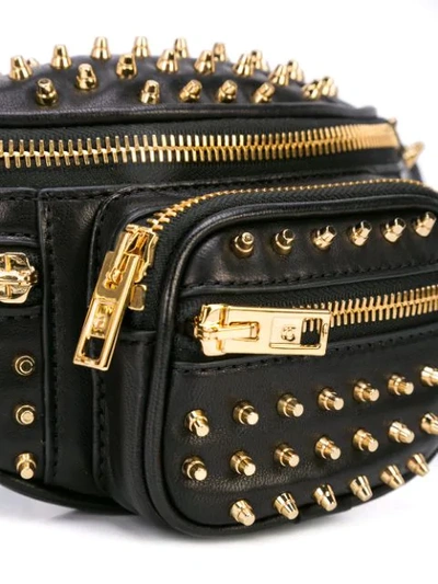 Shop Alexander Wang Studded Cross Body Bag In Black