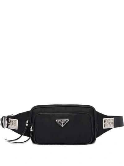 Shop Prada Black Belt Bag
