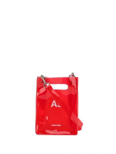 Shop Nana-nana A5 Tote Bag - Red