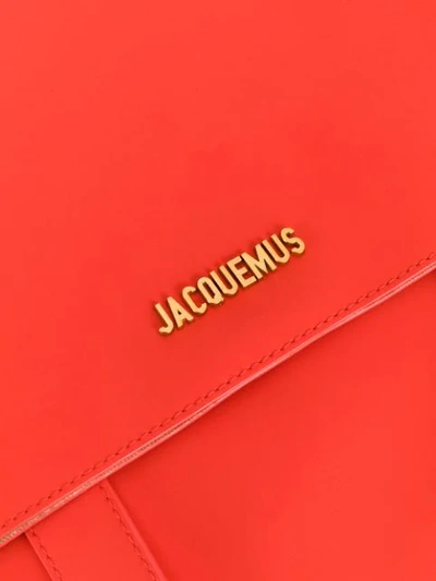 Shop Jacquemus Le Sac Murano Belt Bag In Red