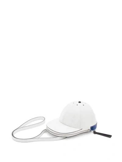 Shop Jw Anderson Cap Crossbody Bag In White