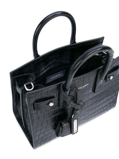 Shop Saint Laurent Sac Du Jour Tote In Black