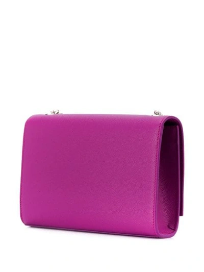 Shop Saint Laurent Kate Small Shoulder Bag In 5627 Pink