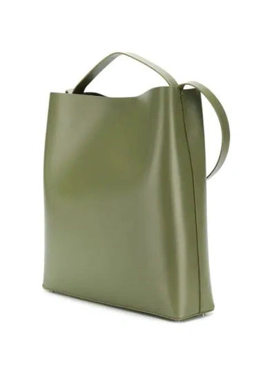 Shop Aesther Ekme Sac Large Tote In Green