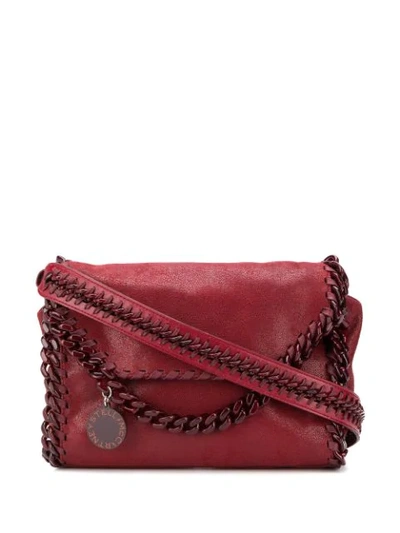 Shop Stella Mccartney Falabella Shoulder Bag In Red