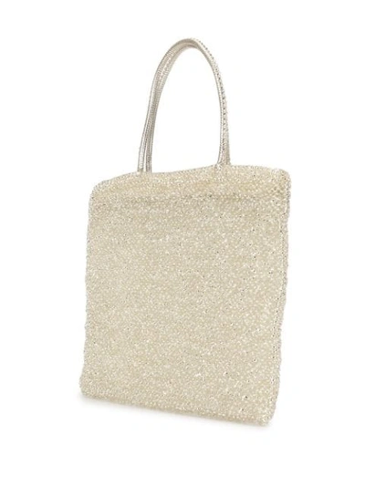 Shop Anteprima Kleine '999 Collection Ii' Handtasche In White