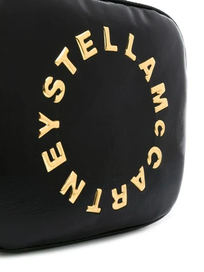 Shop Stella Mccartney Stella Logo Camera Bag In Black