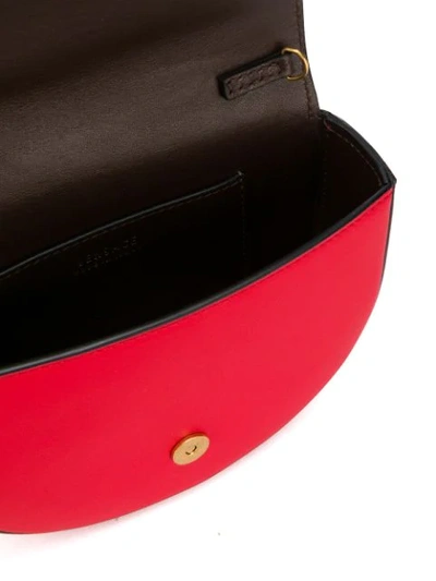 Shop Versace Virtus Belt Bag In Red