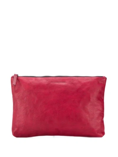 Shop Ann Demeulemeester Rolled Tote Bag In Red