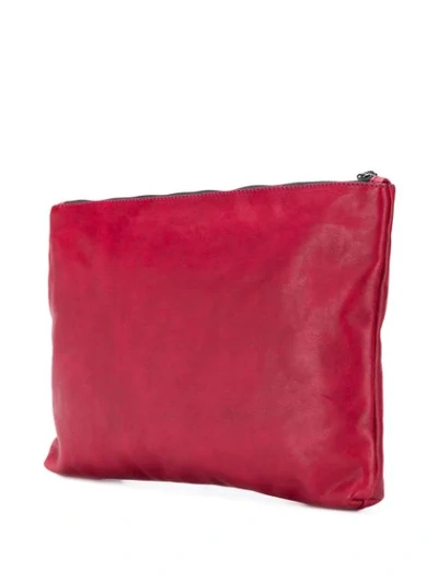 Shop Ann Demeulemeester Rolled Tote Bag In Red