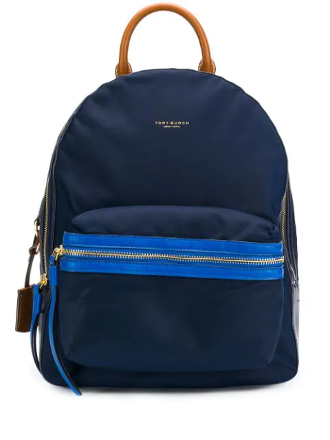 tory burch blue backpack