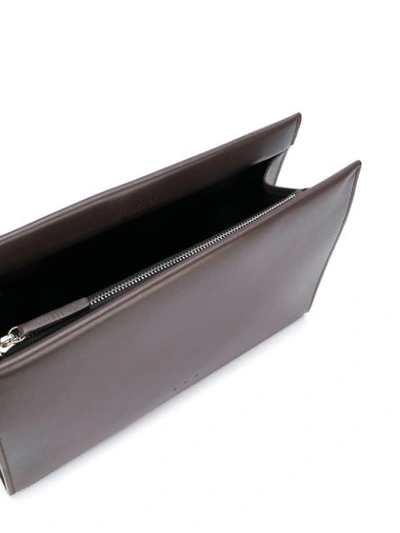 Shop Aesther Ekme Adjustable Belt Bag In Brown