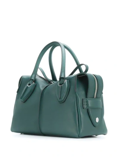 Shop Tod's D-styling Tote Bag In Green