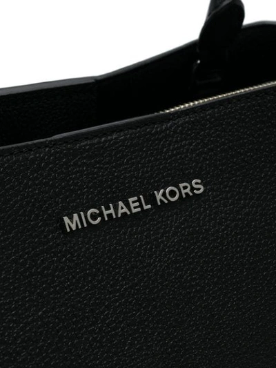 Shop Michael Kors Arielle Tote Bag In Black