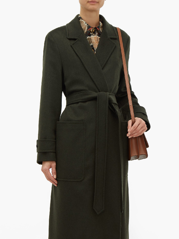 burberry sherringham cashmere wrap coat