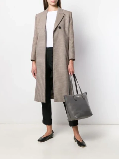 Shop Furla 'asfalto' Handtasche In Grey