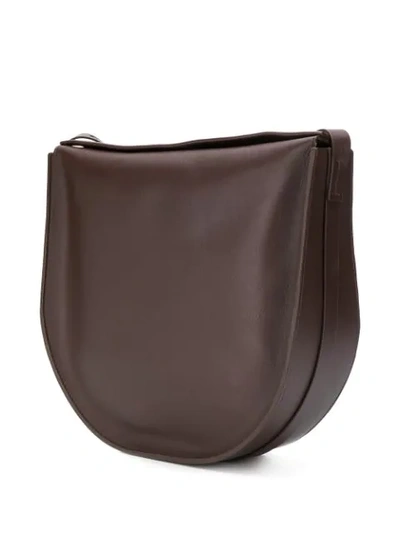 Shop Aesther Ekme Saddle Hobo Tote In Brown