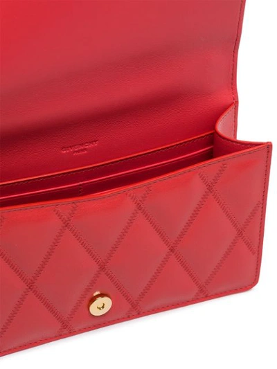 Shop Givenchy Mini Quilted Shoulder Bag In Pink