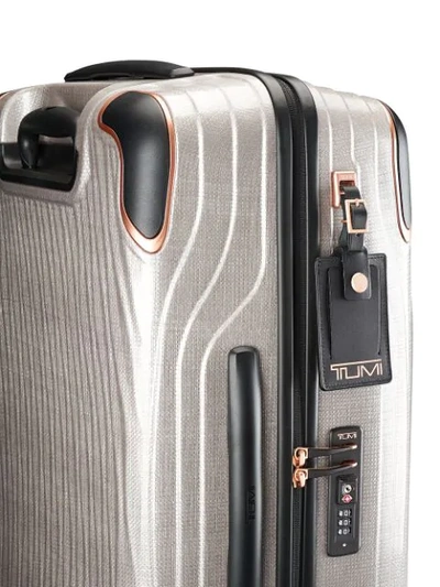 Shop Tumi Short Trip Trolley In Silver