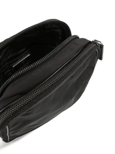 Pre-owned Prada Logo Detail Crossbody Bag In Black