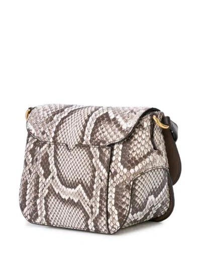 Shop Oscar De La Renta 'oath' Handtasche In White