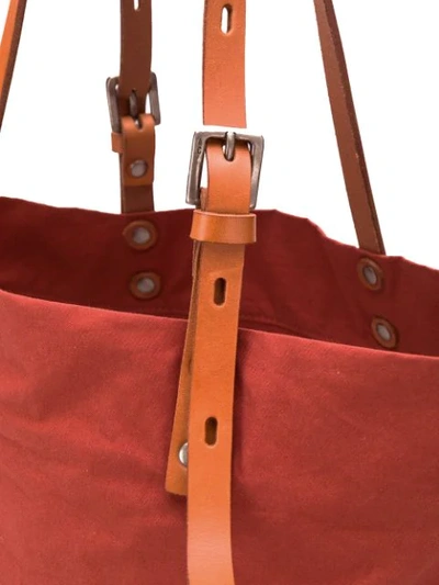 Shop Ally Capellino Natalie Tote Bag In Red