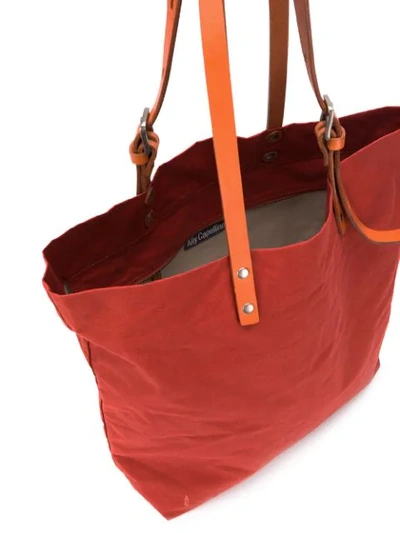 Shop Ally Capellino Natalie Tote Bag In Red