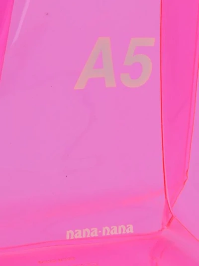 Shop Nana-nana Shopper Shoulder Bag - Pink