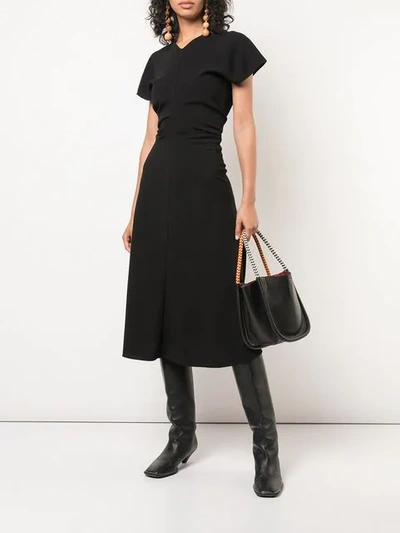Shop Proenza Schouler Xs Super Lux Tote Bag In Black