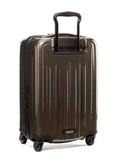 Shop Tumi International 4 Wheel Trolley In Blue