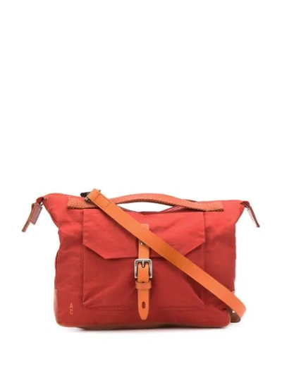 Shop Ally Capellino Francesca Satchel Bag In Red