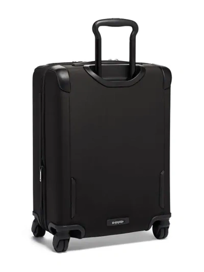 Shop Tumi Sutter International 4-wheel Trolley In Black/silver