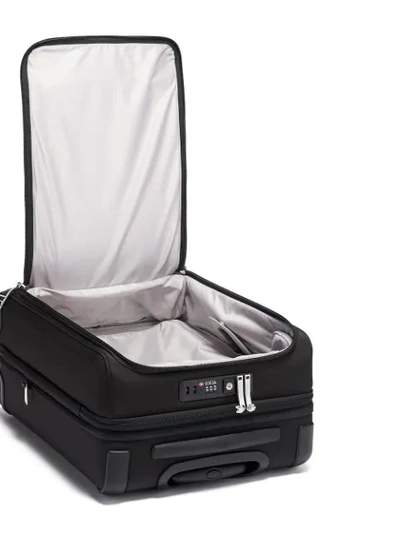 Shop Tumi Sutter International 4-wheel Trolley In Black/silver