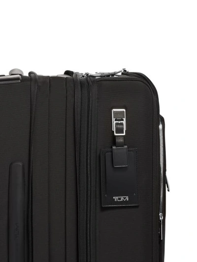 Shop Tumi Sutter International 4-wheel Trolley In Black/silver