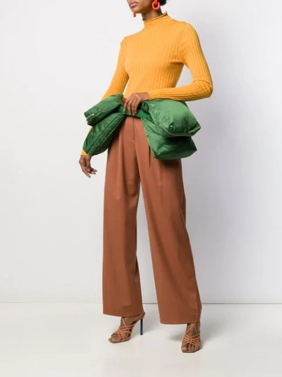 Shop Jacquemus La Ceinture Banane Belt Bag In Green