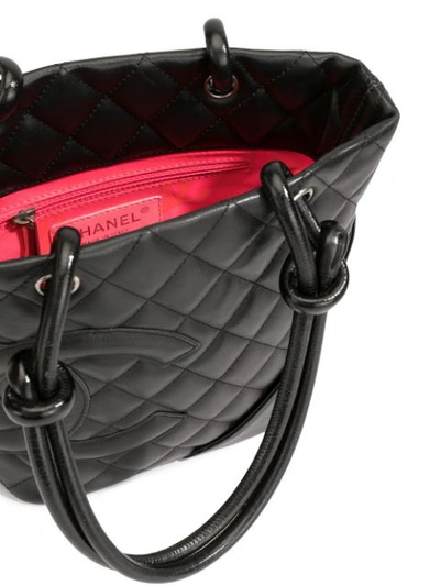 Cra-wallonieShops, Chanel Pre-Owned Cambon diamond quilted CC tote bag
