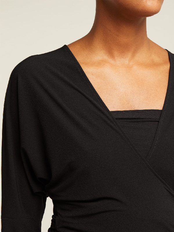 norma kamali dolman wrap top