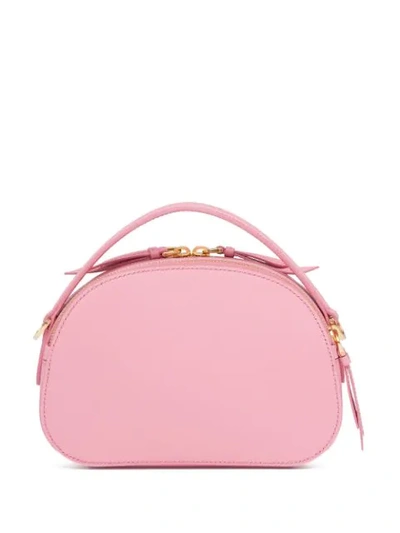 Shop Prada Odette Shoulder Bag In F0my4 Petal Pink+fiery Red